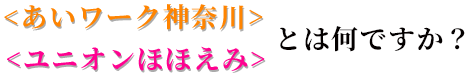 あいワーク神奈川 とは何ですか？