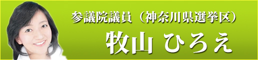 参議院議員 牧山ひろえ　WEBサイトへ